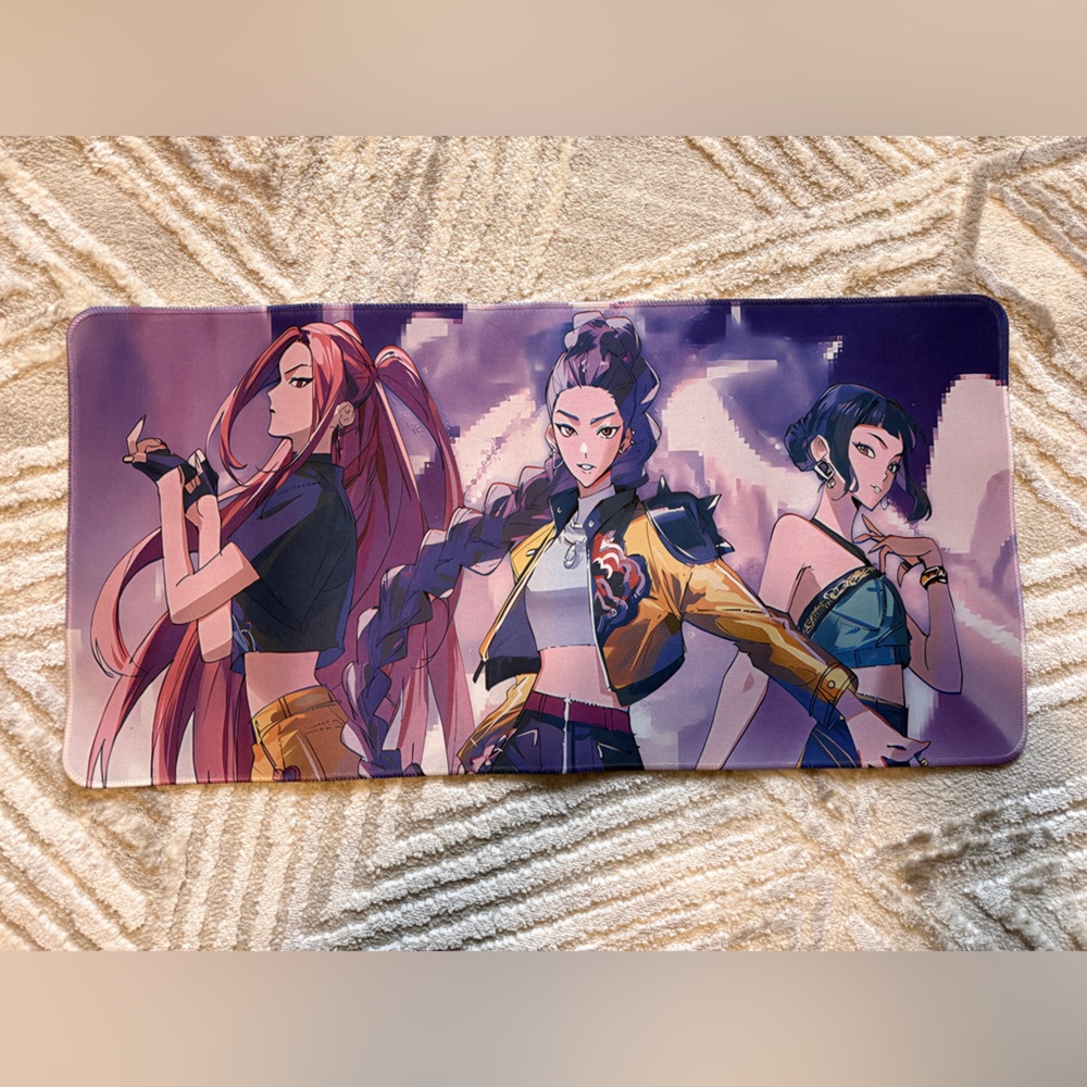 Anime Character Print Scarf